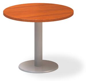 Jednací stůl ProOffice, průměr 70 cm, třešeň