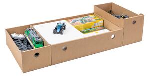 Úložné boxy na oblečení, organizéry do skříně EKO KARTON 18x40x13cm - zásuvka