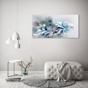 Foto obraz skleněný horizontální Abstrakce květiny osh-77524486