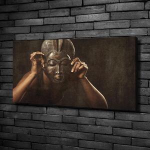 Foto obraz na plátně do obýváku Africká maska oc-77701423