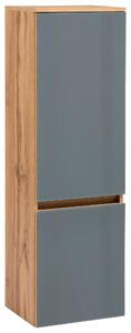 MIDI SKŘÍŇKA, šedá, barvy dubu, 40/130/35 cm Held - Úzké skříňky do koupelny, Online Only