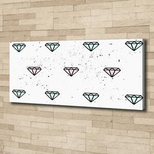 Moderní fotoobraz canvas na rámu Diamanty oc-77866968
