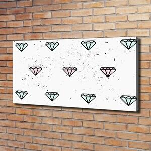 Moderní fotoobraz canvas na rámu Diamanty oc-77866968