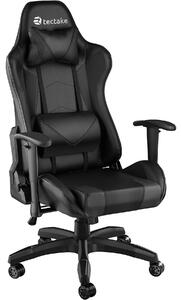 Tectake 403209 kancelářská židle twink - černá