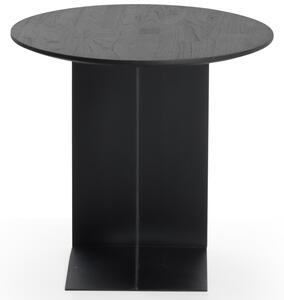 Ethnicraft designové odkládací stolky Teak Arc Black Table