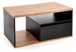 Konferenční stolek PONTIRO dub wotan/černá