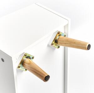 Zeller Present Dřevěný úložný box, nábytek pro děti - MRÁČEK, 58x28x45