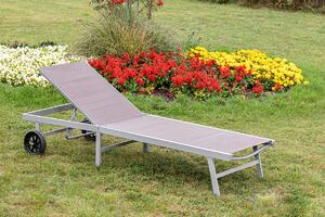 ZAHRADNÍ LEHÁTKO kov, plast Gardenson - Online Only zahradní nábytek, Online Only