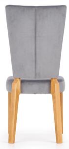 Jídelní židle RUAS dub medový/šedá