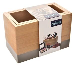 Orion Organizér kuchyňský i kosmetický, bambusový stojan, nastavitelný