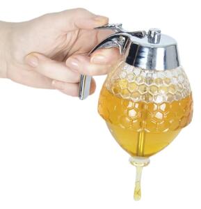 Orion Dávkovač medu a sirupu, skleněná nádoba na med