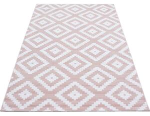 TKANÝ KOBEREC, 80/150 cm pink Novel - Online Only koberce & rohožky, Online Only