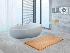 GRUND Koupelnová předložka ROMAN LINES karamel Rozměr: 50x50 cm s výřezem pro WC