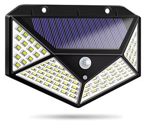 Verk 24240 Solární venkovní 100 LED SMD osvětlení s pohybovým senzorem