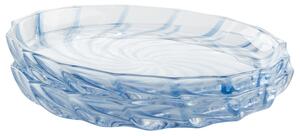 ERNESTO® Sada skleněných misek / talířů, 2dílná (talíř modrá) (100370973004)