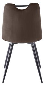 Jídelní židle URFI 1 hnědá/černá