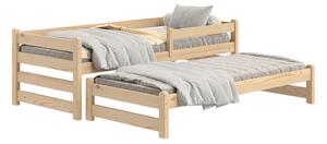 Dětská postel Alis DPV 001 80x180 výsuvná - borovice
