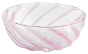 ERNESTO® Sada skleněných misek / talířů, 2dílná (miska, růžová) (100370973001)
