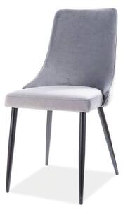 Jídelní židle PAONU šedá/černá