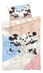 Ložní povlečení Renforcé, 140 x 200 cm, 70 x 90 cm (Mickey a Minnie) (100370998003)