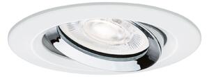 PAULMANN LED vestavné svítidlo Nova Plus GU10 Flat IP65 93mm 4,9W 230V stmívatelné 4000K bílá mat/chrom