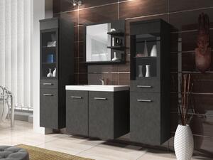 Koupelnový nábytek Apogon I, Barva: matera, Sifon k umyvadlu: ne, Osvětlení: bez osvětlení, Baterie: ne 5903211167782