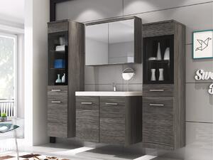 Koupelnový nábytek Apogon II, Barva: bodega, Sifon k umyvadlu: ne, Osvětlení: bez osvětlení, Baterie: Economico BYU 020M 5903211186639