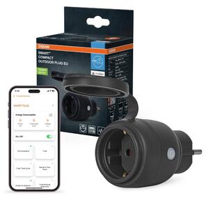 SMART+ Chytrá venkovní zásuvka Matter přes WiFi černá