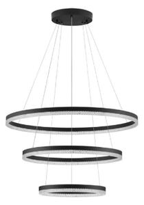 Nova Luce Elegantní závěsné LED svítidlo ADRIA Barva: Černá