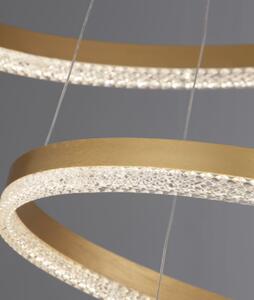 Nova Luce Elegantní závěsné LED svítidlo ADRIA Barva: Černá