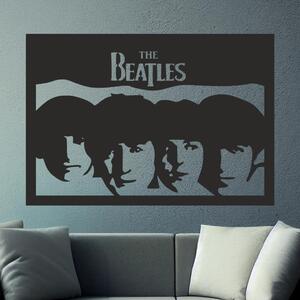 Živá Zeď Samolepka The Beatles Barva: černá