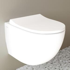 VitrA Sento, závěsné WC, systém splachování VitrA Flush 2.0, hluboký splachovací systém bez přelivu