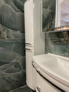 Kingsbath Vanessa White 170 vysoká závěsná skříňka do koupelny