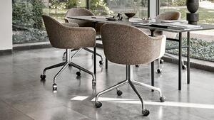 Audo Copenhagen designové židle Harbour Dining Chair Star Base