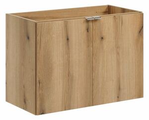 Skříňka pod umyvadlo NOVA Oak 82-80-2D | 80 cm s dvířky