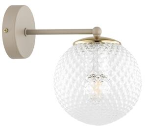 Brilagi - Nástěnná lampa STELLA 1xE27/60W/230V béžová/zlatá