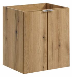 Skříňka pod umyvadlo NOVA Oak 82-50-2D | 50 cm s dvířky