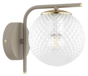 Brilagi - Nástěnná lampa STELLA 1xE27/60W/230V béžová/zlatá