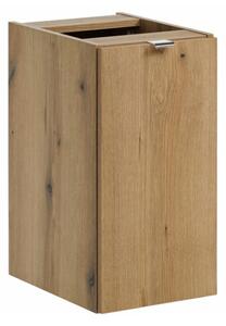 Závěsná skříňka do koupelny NOVA Oak 81-30-1D | 30 cm