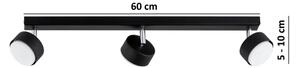 Brilagi - LED Bodové svítidlo MONO 3xGX53/30W/230V černá