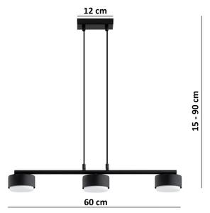 Brilagi - LED Lustr na lanku MONO 3xGX53/30W/230V černá