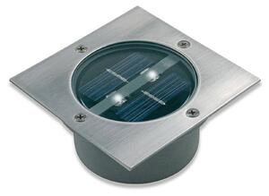 Hranaté solární LED podlahové světlo Lugo IP44