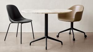 Audo Copenhagen designové kavárenské stoly Harbour Column Counter Table Star Base (70x60 cm)