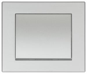 Abex Jednopólový vypínač Onyx, stříbrný WP-1O/SR