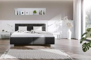 Blanář Olívia čalouněná postel vč. roštů a matrací 180 x 200 cm, hnědá
