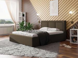 Čalouněná postel s úložným prostorem a roštem Koay, Rozměr postele: 120x200, Potah: Malmo 13 365 5902928174908