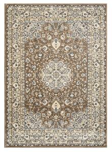 Angel Carpet, Kusový koberec Sultan 42 Beige, 60x110, béžová, kancelář