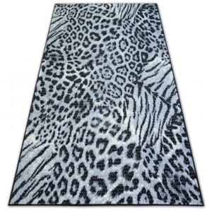 Balta Kusový koberec BCF FLASH AFRIKA 3913 černý šedý Rozměr: 120x160 cm