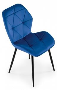 Halmar jídelní židle K453 + barva: modrá