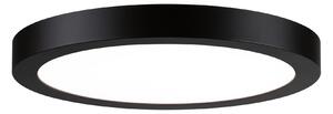 Paulmann 71025 Abia, stropní svítidlo, LED 22W 4000K, černá, prům.30cm